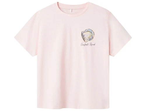 Name It t-shirt ballerina med musling print